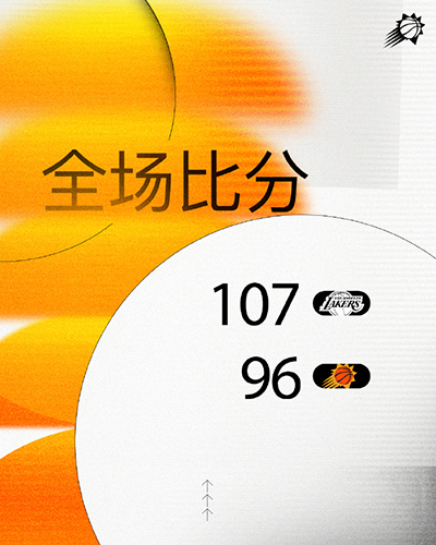 湖人107-96击败太阳终止4连败 东契奇33分 杜兰特21分